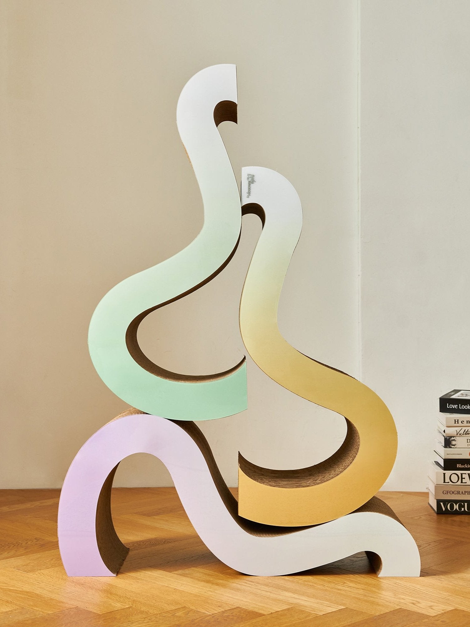 Cat Scratcher Bundle — Green, Yellow, and Purple