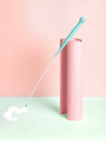 Load image into Gallery viewer, Cat Toy Teaser Wand - Retractable & Fun - Coral Blue
