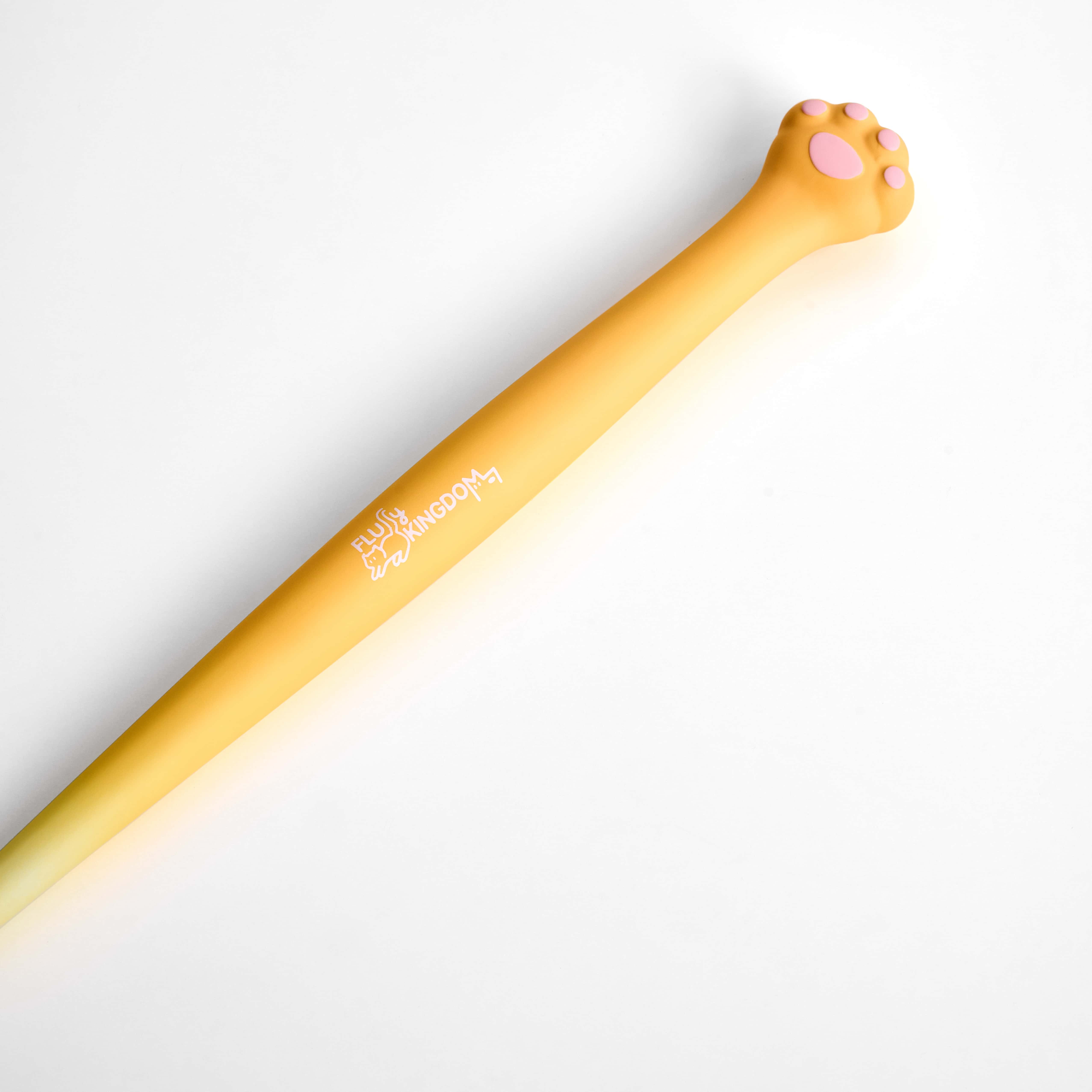 Cat Toy Teaser Wand – Green – Retractable & Fun – Interactive Cat