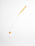 Load image into Gallery viewer, Cat Toy Teaser Wand - Retractable & Fun - Sunrise Orange
